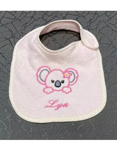 bavoir personnalisé prenom