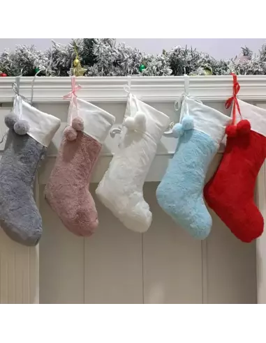 Chaussette de Noël personnalisable   | Décoration & cadeaux Noël
