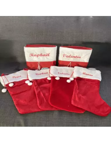 Chaussettes de Noel personnalisables