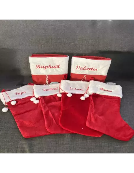 Chaussettes de Noel personnalisables