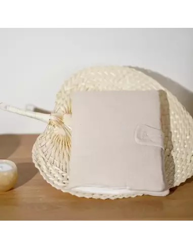 Protège carnet de santé bébé Velours Minky personnalisable