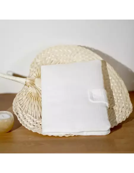 Protège carnet de santé gaze de coton personnalisable