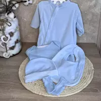 Ensemble naissance Velours 5 piéces